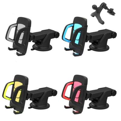 China 360 Degree Car Phone Holder Mount Sucker Universal Flexible Car Truck Dash Mount Mobile Phone Holder With Suction For Car for sale