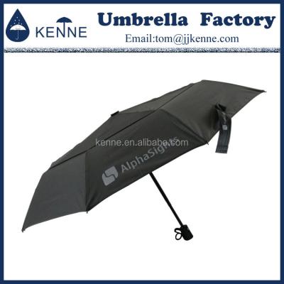 China Polyester Wind Vent 3 Fold Umbrella for sale