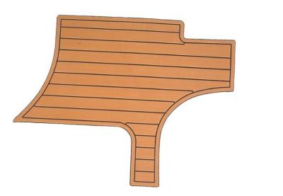 China EVA Synthetic Teak Deck sintética en venta