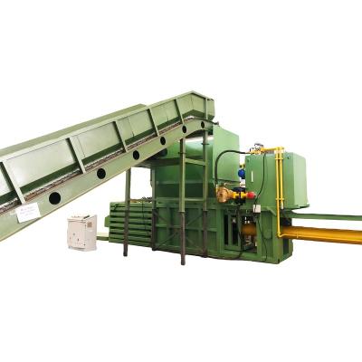 China HPM160A scrap food paper baler / hydraulic carton baler machine cardboard compress press machine Z31 for sale