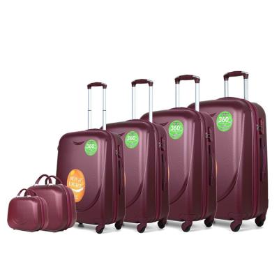 China PP 12-32 Inch 10 Pcs Per Set Semi-Complete Luggage Trolley Custom Suitcase Support With Trolley Save Space for sale