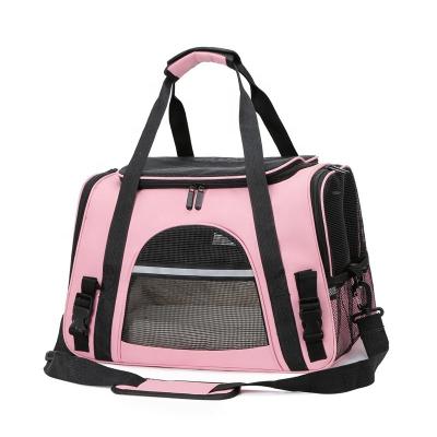 China Waterproof Special Soft Carrier For Pet Transport Suitable For Small Dogs Cats Medium Birds Rabbits Breathable Foldable for sale