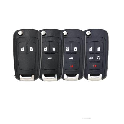 China 2/3/4/5 Button Flip Remote Key For Buick Lure Lacrosse Majestic K11036 K10035 K11006 K11007 K11009 K11010 K11011 Chip 315MHz 433MHz ID46 for sale