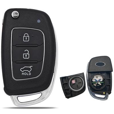 China Original 3 Button Folding Flip Remote Car Key Fob 433MHZ 4D60 Chip For Hyundai Creta 2016 2017 2018 2019 FCC IDs: 95430-M0000 K16066 for sale