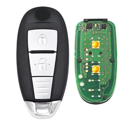 China OEM Remote Key 2 Button Blank Fob For Suzuki Swift SX4 Vitara 2010-2016 315MHz/433MHz PCF7953/ID47 TS008/TS007 K21012 K21013 for sale