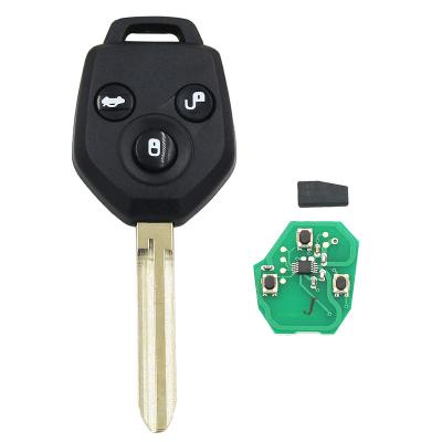 China 3 Button REMOTE KEY FOB For SUBARU XV 2012 2013 2014 2015 Year With 