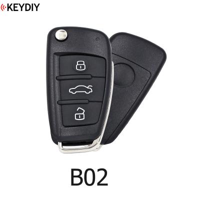 China KEYDIY B02 Multifunctional Universal Remote Key B Series For KD900 MINIKD KD-X2 KD-MAX 3 Button Key Works For Over 1000 Kinds Cars for sale