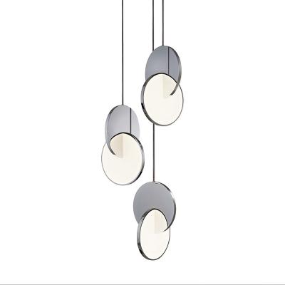 China Nordic Modern Simple Pendant Light Acrylic Mirrorable Style LED Indoor Lights For Home for sale