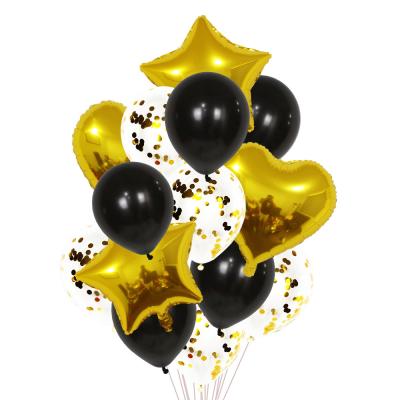 中国 14pcs Balloon in a Set for 18inch Heart and Star Foil Balloon Arch Kit Party Decoration Balloons 販売のため