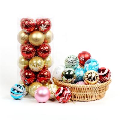 China 2020 excellent quality and fashion cheap christmas tree decoration ball bucket for sale