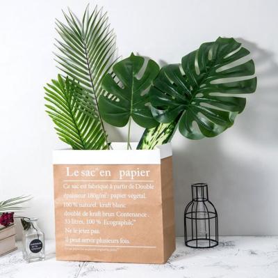 Κίνα Tropical simulation plant leaves, bunch of soft decorations, creative vases, matching turtle leaves προς πώληση