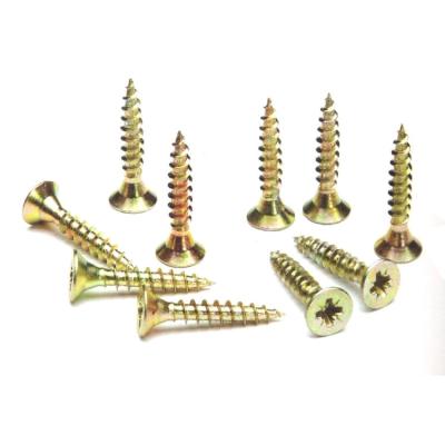 China 5X75 Pan Chipboard Screws High Quality Steel Nails Manufacturing Chipboard-Screws for sale