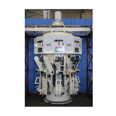 China Zhongyi Machinery Automatic Rotary 8 Nozzles Gypsum Packing Machine Cement Packing Line for sale