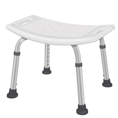 China Hospital Bathroom Disable Adults Shower Stools Shower Chair Adjustable Rotatable Short Commode For Elderly for sale