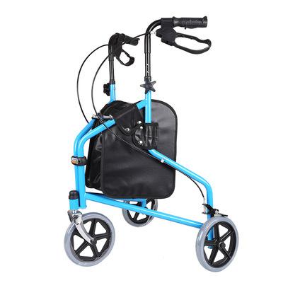 China Healthcare Lightweight Aluminum Elder Caddy Stand Up Rollator Walker Folding for sale