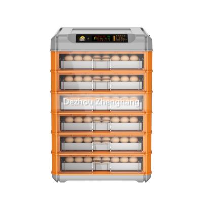 China 2021 New Automatic Temperature Control Drawer Egg Incubator 384 Eggs Hatching Machine for sale