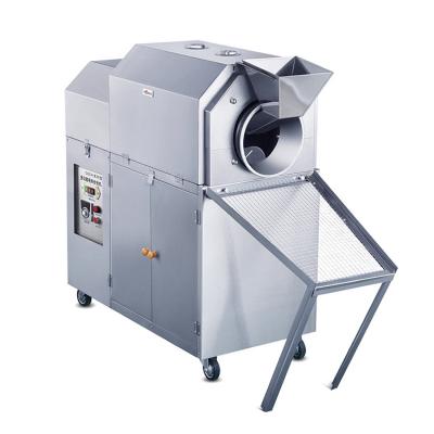 China Commerical vegetable processing plant RM-50E/100E/200E gas coffee bean, peanut, electric coconut roaster, drying machine for sale