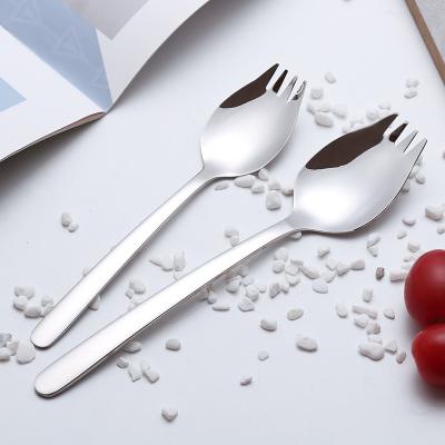 China Reasonable Price Sustainable High Quality Spoon Stainless Steel Ice Cream Serving Spoon Baby Spoon Creative Coffee Cutlery Set Can Be Reused for sale