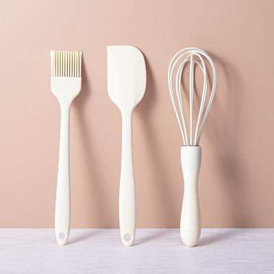 China Best Viable Selling Cooking Tool Kit Kitchen Utensil Accessories Cutlery Silicone Kitchenware Set Silicone Cooking Tools Egg Beater for sale