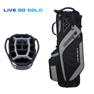 China T400 Live Do Gold 14 Way Golf Bag Custom for sale