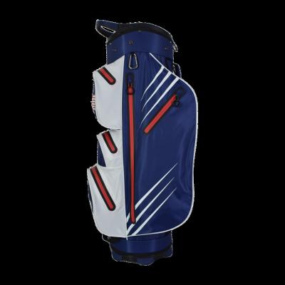 China New Style 9 Way Polyester Golf Club Bag For Men for sale