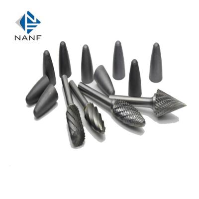 China High Quality HRC91 Tungsten Carbide Single or Double Cut Tungsten Carbide Burrs for sale