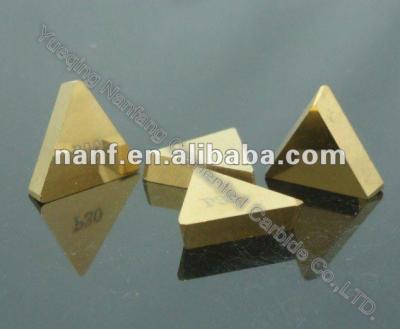 China Indexable Triangle P30 Carbide Inserts Tpkn1603PDR for sale