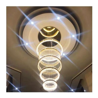 China New EUROPEAN Home Decor Remote Controller Led Lighting Luxury Pendant Chandelier Light Fixtures for sale