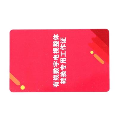 China Waterproof / Waterproof Customized Plastic Magnetic Strip I CODE SLI Card for sale