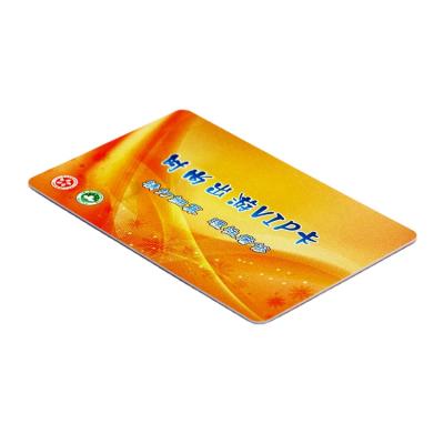 China Waterproof / Waterproof Glossy Matte Surface RFID Visitors PVC Card TK4100 Plastic Card for sale