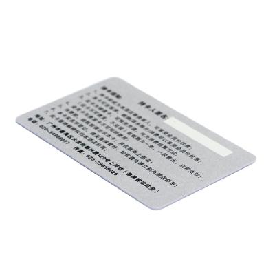 China Waterproof / blank printable rfid card 125khz pvc guangzhou factory waterproof rfid em4300 card for sale