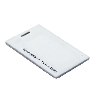 China Smart Card Application | High quality plastic rfid clamshell punch campus card ect blank TK4100 main card for sale