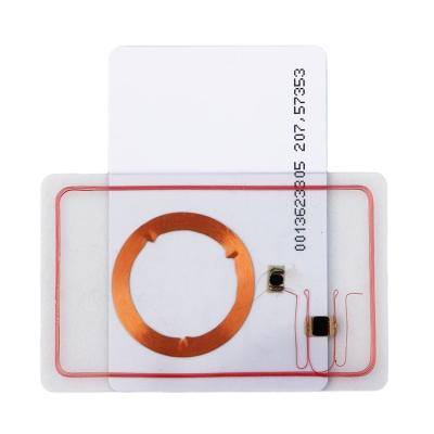 China M1 S50+FM4442 Hybrid Waterproof / Waterproof Smart Card Composite Card For Access Control Prepaid Loyalty Card for sale