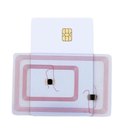 China High quality brand new hybrid pvc/ABS/PET/PC Smart Card M1 S50+FM4442 hybrid composite card for access control prepaid loyalty card for sale