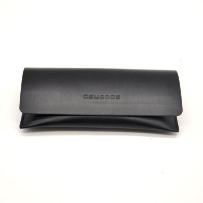 China Newest Good Quality Newest Designer Glass Case Custom Logo PU Leather Sunglasses Case Bag for sale