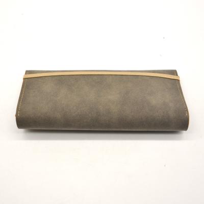 China Newest Good Quality Newest Designer Glass Case Custom Logo PU Leather Sunglasses Case Bag for sale