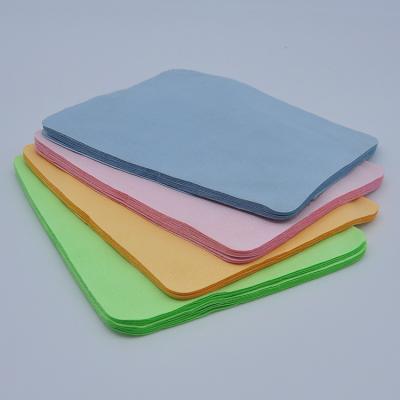 China Sustainable Glasses Cleaning Cloth Complaint Logo Recycled Microfiber for sale