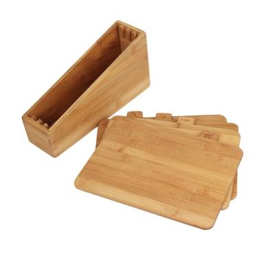 China Sustainable OEM Private Label Organic Wood Cutting 3 Boards For Vegetables Index Bamboo Cutting Board for sale