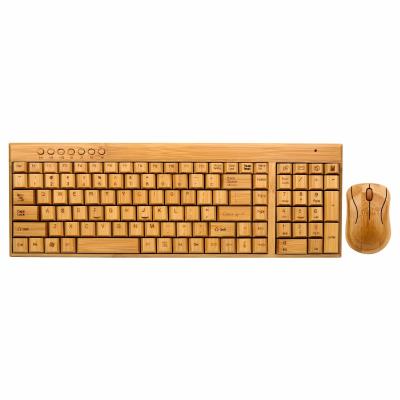 China Natural, Handmade, Eco-friendly Anti-Static Bamboo Keyboard And Mouse And Keyboard Mouse for sale