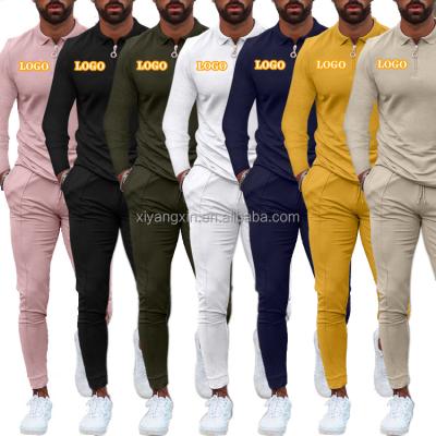 China Hucai Breathable Other Custom Jogging Sportswear Tracksuit Sweatsuit Seller Men Casual Sets Tracksuit Training Wear Sweat Suits Set Unisex for sale