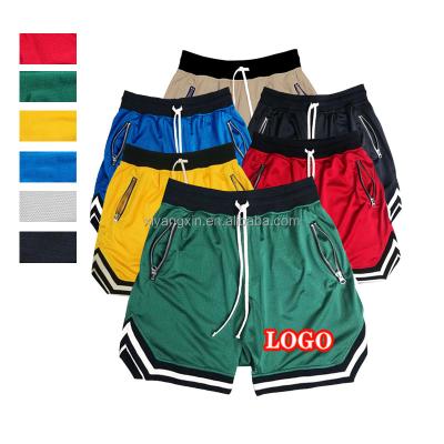 China Mnba Jersey Embroidery Olaf College Designer Shorts Wholesale Vintage Summer Custom Men's Mba Basketball Logo Antibacterial Basketball On Shorts for sale