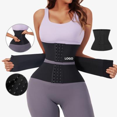 China Best Body Customs Viable Control Abdomen Adjustable Corset Waist Trainer Private Label Waist Shaper Plus Size Women Shapers for sale