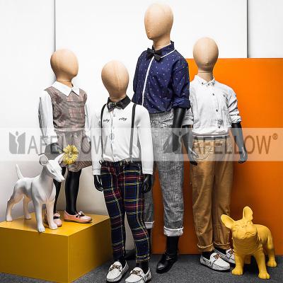 China AB10-V Child Size Full Body Fiberglass Child Mannequin 10 Years Old Male Mannequin Wholesale Teenager Boys And Girls Dressmaker for sale