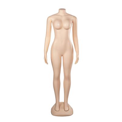 China Plastic Mannequin FP-13 Plus Size Europe Chest Wholesale Cheap Hot Sale Full Body Female Plastic Mannequin Doll for sale