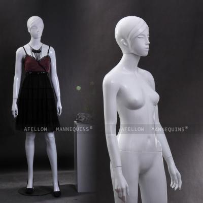 China Fashion Female Female Standing Mannequin AFELLOW AFYC51 Glossy Abstract Mannequin for sale