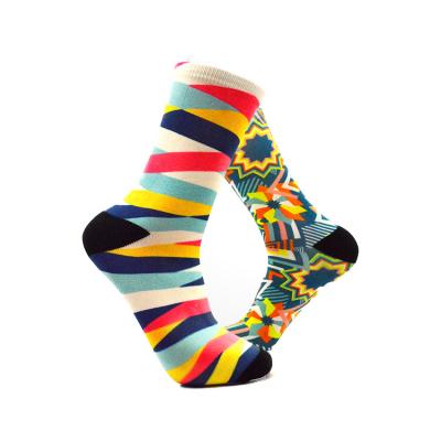 China Wholesale Custom Sporty 3D Printed Colorful Funny Design Man Fashion Cotton Personality Socks Happy Socks for sale