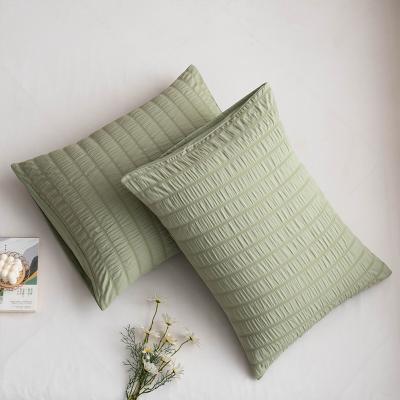 China New Design Anti-Static Wholesale Custom Luxury Bed Pillow Cover Tile Covers Drop Pillow Case Covers Cotton for sale