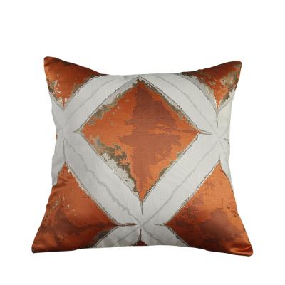 China 2021 New Arrival Buckle Cushion 100% Cotton Single Square Home Decorative Anti-pilling Cushions for sale