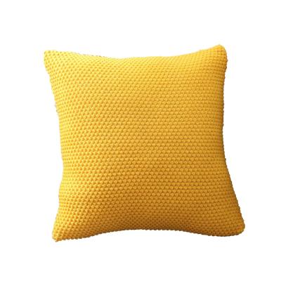 China Custom 100% Cotton Soild Color OEM China Anti-pilling Kismet Sofa Decorative Cushion Cover for sale