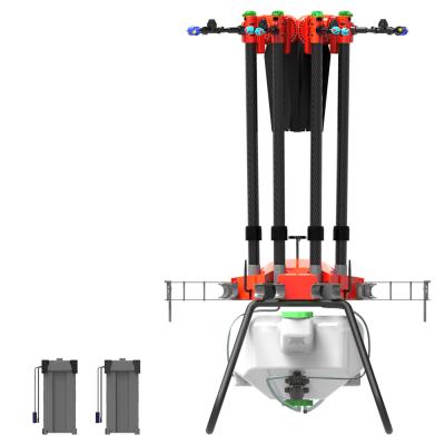 China GPS RTK accurate postioning ag uav aircraft sprayer drone for spraying service for sale